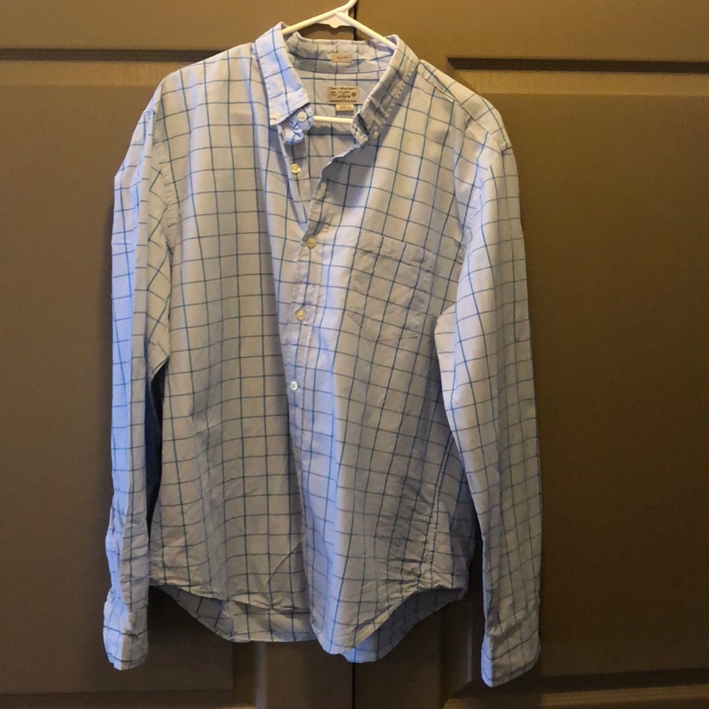 Men’s JCrew Button down shirt. Size XL Slim Fit